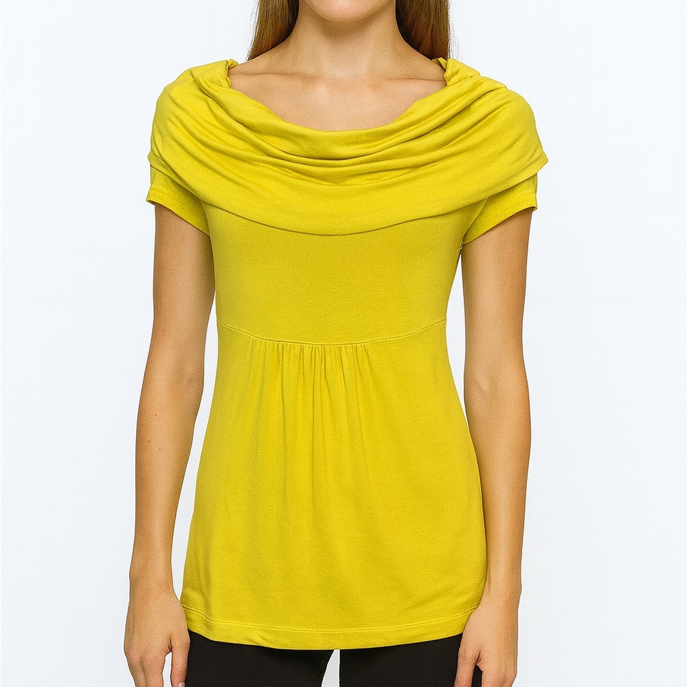 People Like Frank Emil Rutenberg Chartreuse Lime Green Top Small Medium
